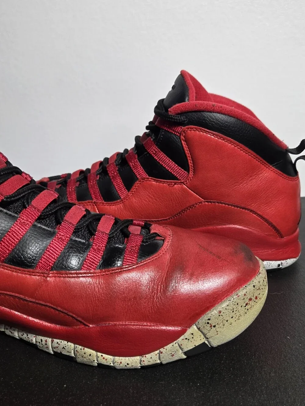 Nike Air Jordan 10 Bulls Over Broadway 2015 Mens Size 15 705178–601 OG X Bred